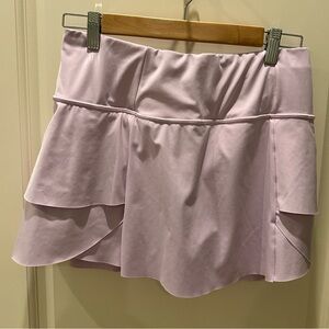 Athleta Lavendar Layered Tennis Skirt, EUC size S